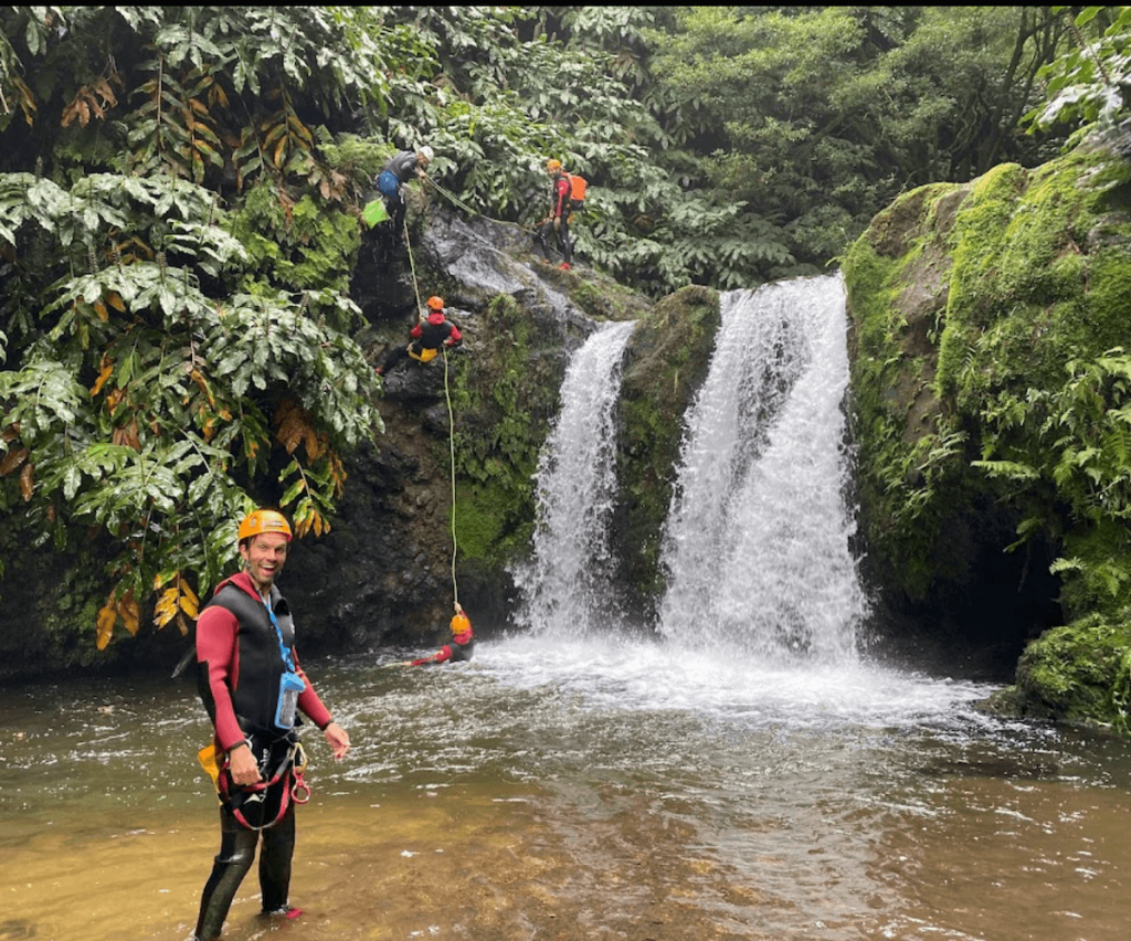 canyoning sao miguel island azores