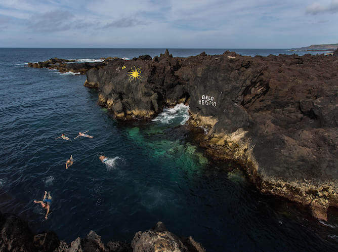 belo abismo natural pool terceira island azores