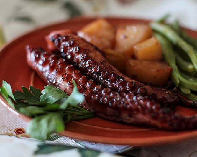 octopus dish what to eat in the azores