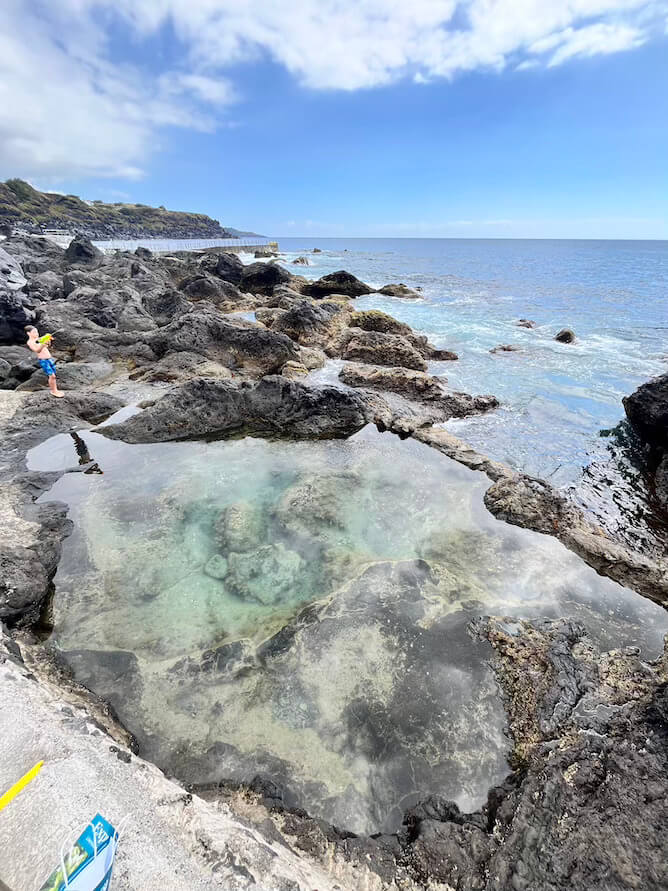 cinco ribeiras natural pools terceira