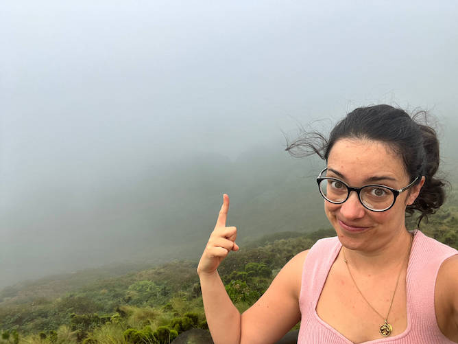 fog viewpoint flores island azores