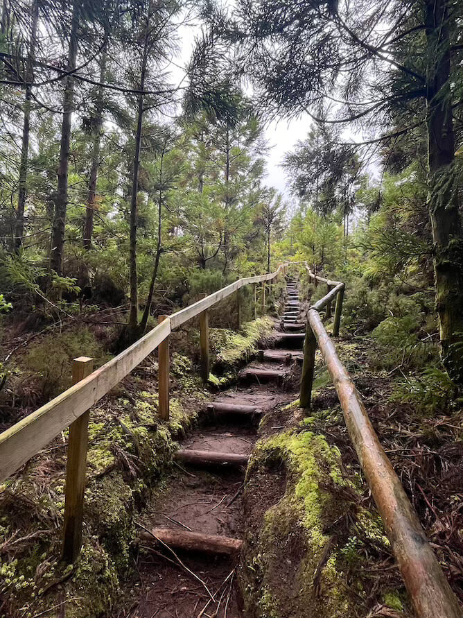 misterios negros hiking trail terceira