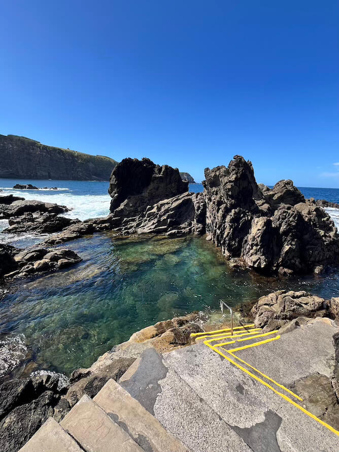 quatro ribeiras swimming area terceira