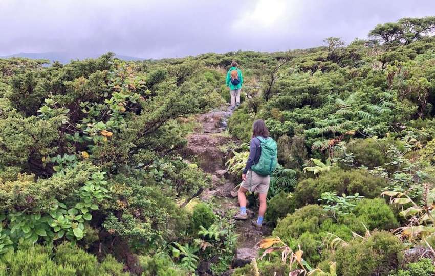 best hikes trails flores island