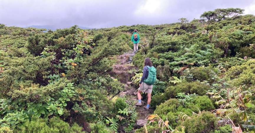 best hikes trails flores island