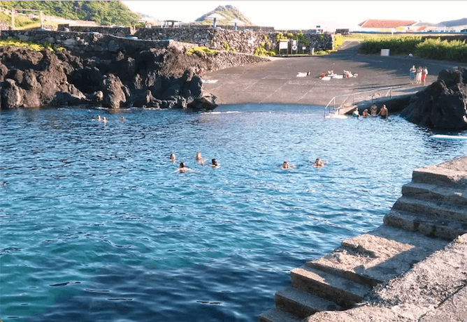 faja grande bathing area