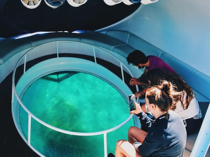 glass bottom boat tour vila franca campo