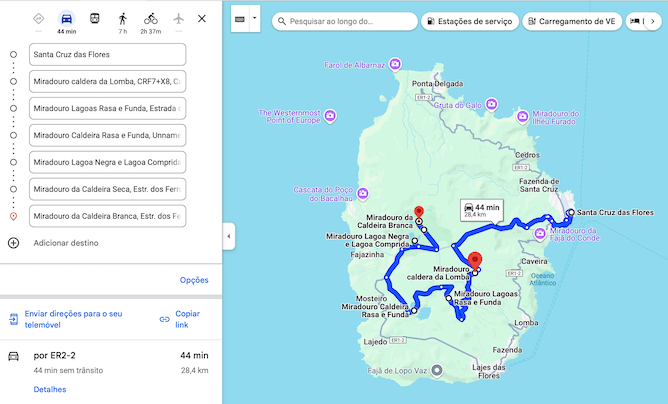 itinerary explore crater lakes flores island