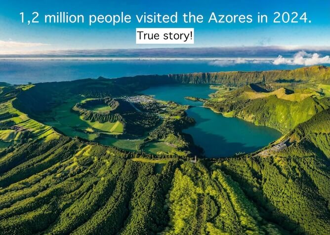 number tourists azores 2024