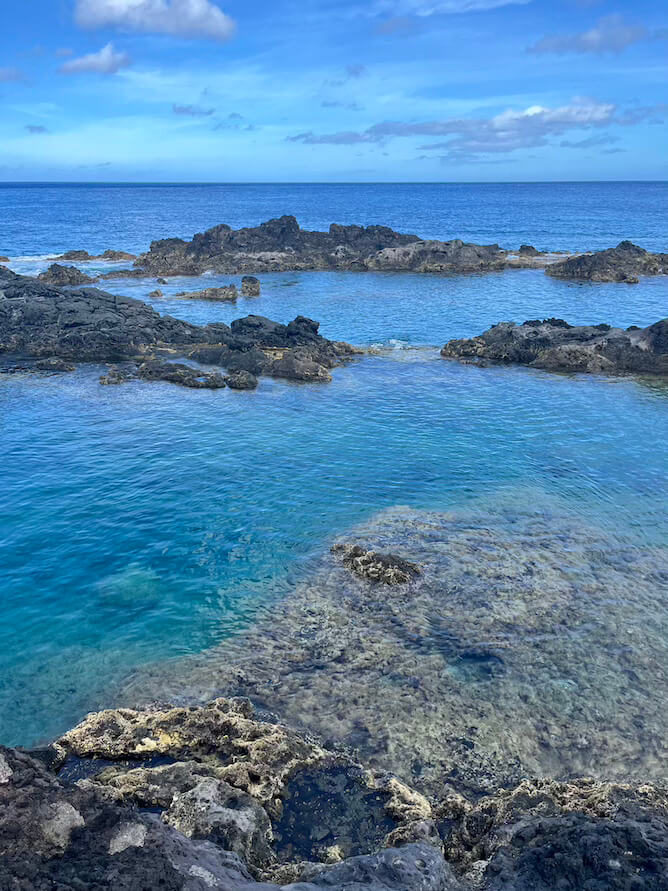 santa cruz flores natural pools