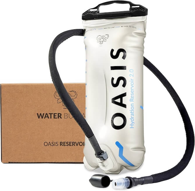 hydration bladder hiking material