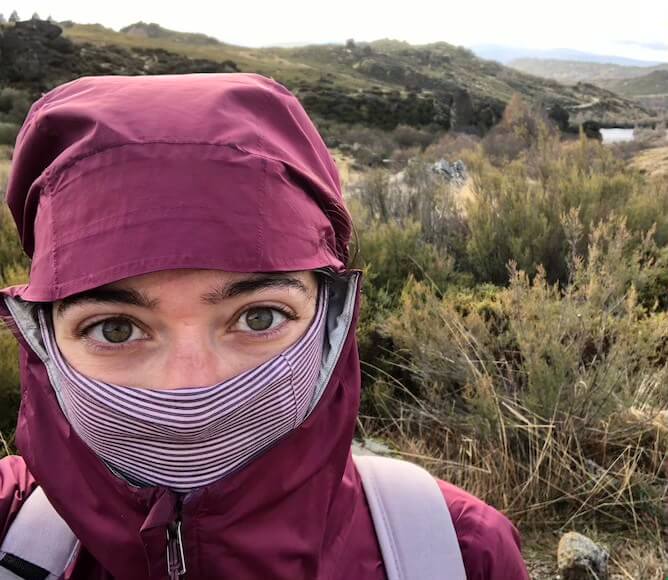raincoat hiking azores gear