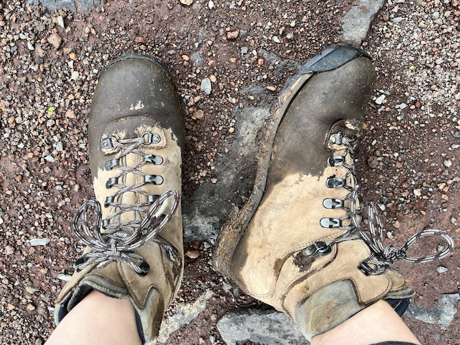 wet hiking boots hiking azores recommended gear