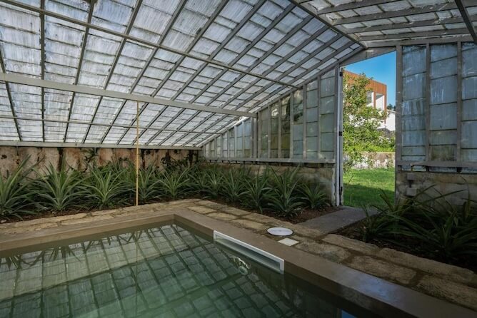 pool pineapple hothouse azores