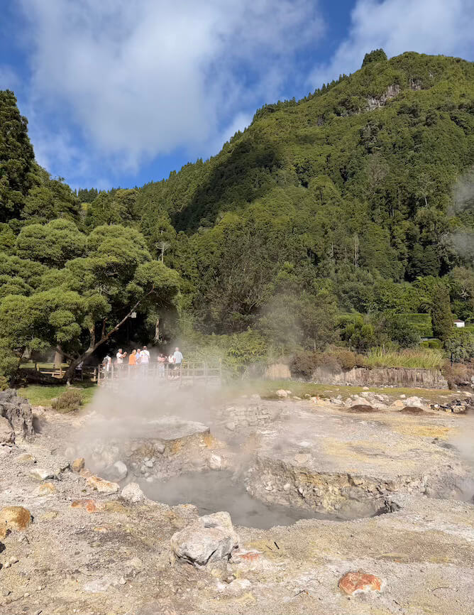 fumaroles furnas sao miguel