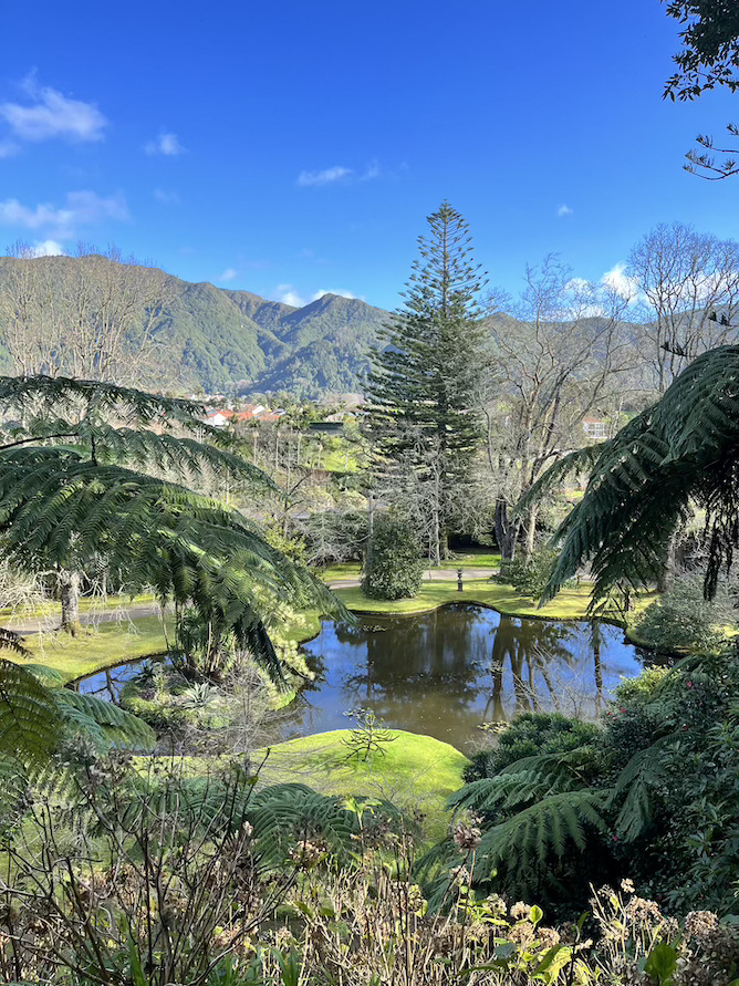 parque terra nostra botanical garden furnas
