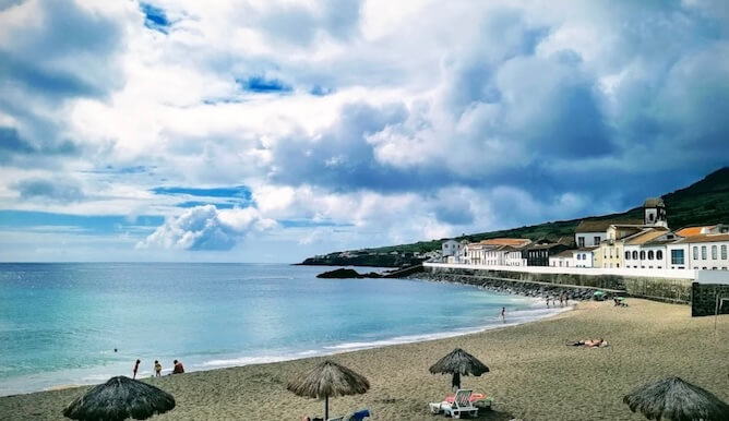 sao mateus beach graciosa island