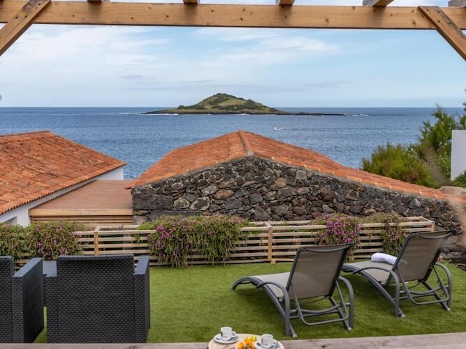 terrace overlooking islet