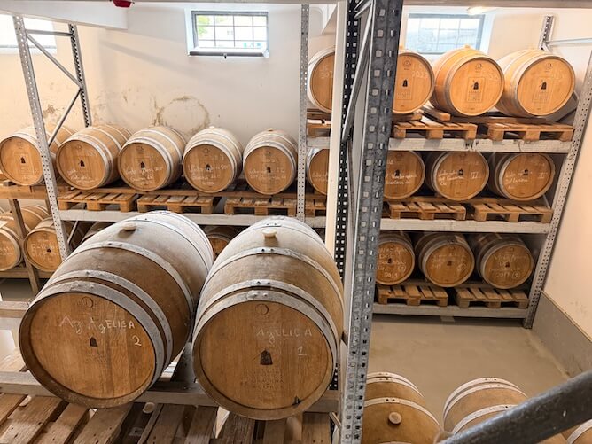 wine barrels adega cooperativa graciosa azores